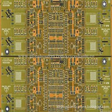 Air Conditioner FR4 Double-sided PCB with 1.6mm Board Thickness, 1oz Copper Thickness